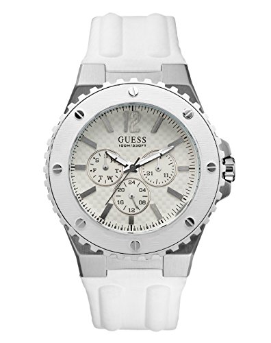 Guess Herren-Armbanduhr XL Analog Kautschuk W10603G1