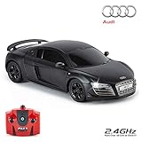 Der Controller dieses lizenzierten RC-Cars ist einfach zu bedienen und kann bis zu einer Entfernung von 25 Metern bedient werden. Zeigen Sie Ihr fahrerisches Können mit dem Spielzeugauto Audi R8 GT im Innen- und Außenbereich auf glatten Oberflächen. Sie können ihre Freunde mit hervorragenden Kurvenfahrten, J-Turns und Drifts zum Stehen bringen.