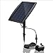 Produktbild cypressen Solar Teichpumpe, Springbrunnen Wasserspiel 2,5W Solar Teich Fontäne Solarpumpen Für Garten, Vorgarten, Vogel, Bad, Teich, Wasser