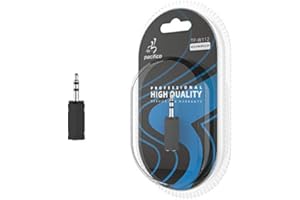 FELIXMANIA Adaptador Conector convertidor Mini Jack 3,5mm a Jack 2,5 Hembra Estereo Audio