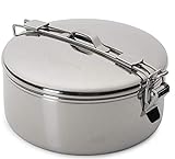 nur ca. 550 Gramm MSR Alpine Stowaway - Kasserolle, rostfreier Edelstahl, 1,6L