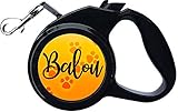  Cadouri Hundeleine ❤︎ personalisiert ❤︎ mit Name deines Hundes┊Flexileine┊Länge 300 cm┊bis 25 kg