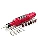 Pinkiou Nail Art Electric Nail Drill Manicure File Kit Nail Polish Machine Set with 6 Acrylic Gel Remover Pedicure Tools