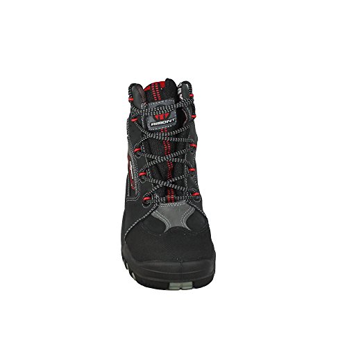 Aimont Leopard S3 SRC Sicherheitsschuhe Arbeitsschuhe Trekkingschuhe hoch Schwarz - 2