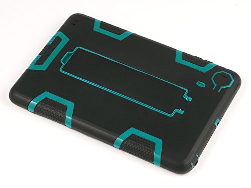 iPad Mini Case, iPad Mini 2/3 Case – ULAK 3in1 Hybrid Shockproof Kickstand Case für iPad Mini 1/2/3 (Schwarz+Blau) - 8