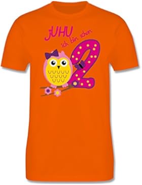 Geburtstag Kind - jUHU ich bin schon 2 - Kinder T-Shirt