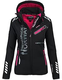 Geographical Norway - Chaqueta multifunción softshell impermeable para mujer
