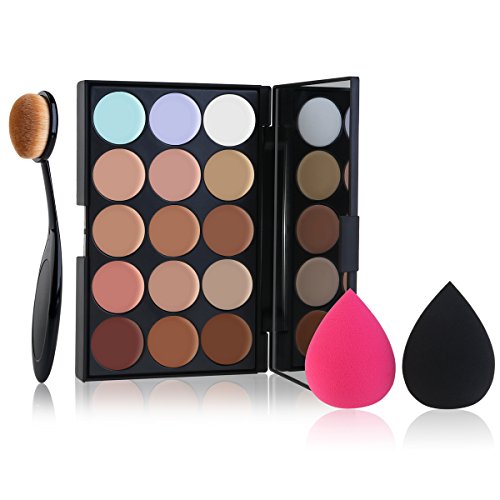 RUIMIO Contour Kit Highlighting Cream Contour Palette 15 Colors