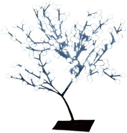 Transcontinental 67cm S-Shape Globe Tree - Ice White