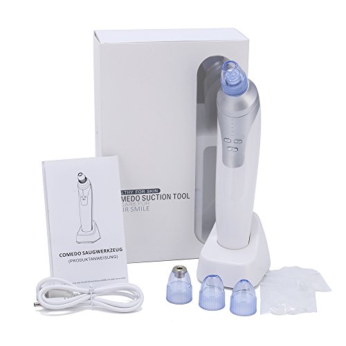 Beautystar Diamond Dermabrasion Microdermabrasion, Portable Vacuum Skin Peeling Machine Blackhead Suction Extraction Machine Removal for Facial Rejuvenation with USB Adapter
