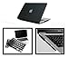PINDIA BLACK MATTE FINISH APPLE RETINA MACBOOK PRO 13 13.3 " HARD CASE SHELL COVER COMBO ANTI DUST PORTS & KEYBOARD RS.649.00