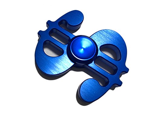 Preisvergleich Produktbild GUT® Spezieller Entwurf Finger Spinner Desk Gift Dollar Blau