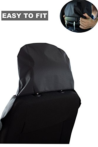 fixcape PRO, Housse de siège imperméable et résistante pour voiture, protection siege auto avant universelle, housses de siège pratiques pour garage, les artisans et les sportifs