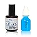 NSI Glaze 'N Go 15ml - High Gloss Tough Shine - The Original - plus PREP&SHINE Mini Nail Prep & Sticky Residue Remover for ALL Shellac Nailac Gel Acrylic & Natural Nail Treatments