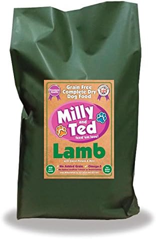 Grain free complete dry dog food (Lamb with Sweet Potato & Mint, 2Kg)