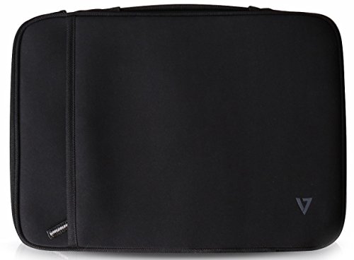 V7 CSE4-BLK-9E Elite Sleeve 33,8cm (13,3-Zoll) Schutz-Hülle für Ultrabook schwarz - 2