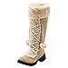 Produktbild Selou Damen Winterschuhe Warme dicke Schneestiefel Mode Stiefel Runde warme Schuhe aus Wildleder Flache Schuhe Zipper Freizeitschuhe schneestiefel schuh winterstiefel stiefeletten gummistiefel