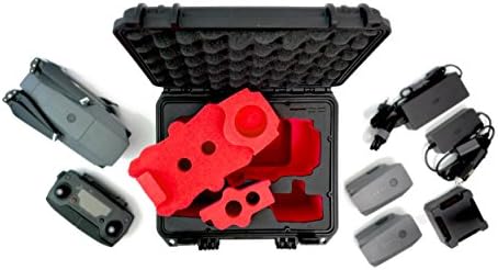 Carrying Case For DJI Mavic Pro and Platinum Drone, Fly More Combo, Premium Outdoor Case Hard Case IP67