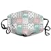 Produktbild Mama Bear - Patchwork Woodland Wholecloth - Pink And Aqua Anti Dust Mask Anti Pollution Washable Reusable Mouth Masks