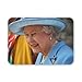 Price comparison product image Queen Elizabeth II - Mouse Mat Art247 Highest Quality Natural Rubber Mouse Mats - Mouse Mat