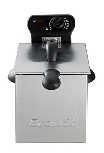 BRANDT fri2000 Friteuse, 2000 W, 3 litres, gris