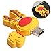 Produktbild TLfyajJ Mini USB Stick, 1/2/4/8/16/32G, Metall USB 2.0 U-Laufwerk Flash Drive Memory Stick(zum Speichern von Dateien, Musik, Videos usw. verwendet) 32G Hirsch