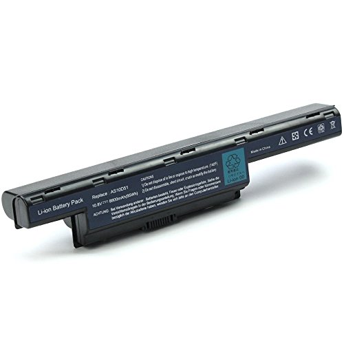 subtel® Akku für Packard Bell EasyNote TV44, TK87, TK85, TK81, TK37, TM80, TM81, TM82, TM85, TM86, TM87, TM94, TE11, TS11, TS44, LV44, LM81, LM85, LM86, LE69 – 8800mAh Ersatzakku AS10D51, AS10D31 - 2