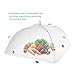 Produktbild prochive 1 Mesh Bildschirm Lebensmittel Cover | Küche BBQ Tisch Edelstahl Struktur faltbar | Innen-strapazierfähigem Spitze Netz Schirmzelt | Keep Out Fliegen, Bugs, Schabe, Lebensmittel Displayschutzfolie Cover
