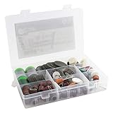 Yolyoo Rotary Tool Accessories Kit 281pcs with 1/8”(3.2mm) Universal Shank Size 
