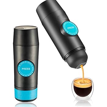 Caffettiera Portatile Ricaricabile USB-C - Macchina Espresso Per Viaggi Con Capsule E Caffè Macinato - Foto 5