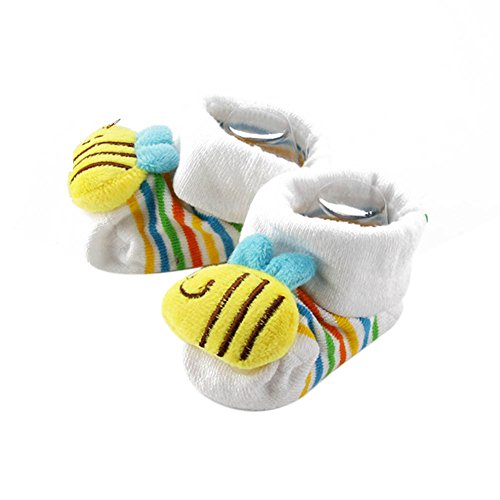 Etosell Kids Baby Unisex Newborn Animal Cartoon Socks Cotton Shoes Boots A