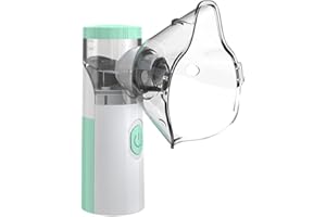 Endim Inhaliergerät für Erwachsene Inhalationsgerät Kinder Inhalator Baby Tragbar Vernebler Mesh Nebulizer mit Maske und Mundstück Wirksam bei Erkältungen Asthma Atemwegserkrankungen