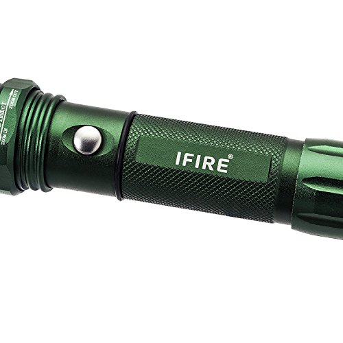 Toogh 300 Lumen Cree Led Taschenlampe/3 Lichtmodi Superhelle Wasserdicht Indoor und Outdoor Camping Led Lampe/Wiederaufladbare und Einstellbaren Fokus / Mini Pocket Handlampe - 5