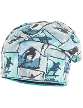 maximo Jungen Mütze Beanie, Reversible