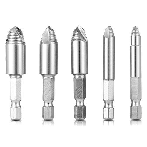 SKmoon - Juego de 5 destornilladores de extracción de tornillos dañados y fáciles de quitar con tiras o tornillos dañados