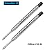 Produktbild Kugelschreibermine Office 708 M schwarz, 2 Stück
