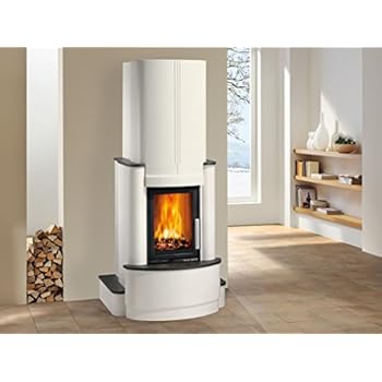 Haas+Sohn Kaminofen-Bausatz Askja gussgrau/cotto 8 kW: Amazon.de: Baumarkt