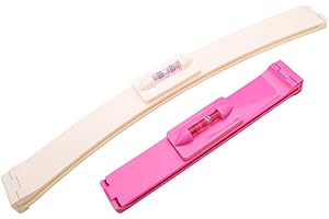 OUDQFCJ 2 Pcs Haarschnitt Set Haarschneidehilfe Schablone Haarschnitt-Clip Pony Schneiden Hilfe Haarschnitt-Anleitung Fortgeschrittener Friseur-Assistent