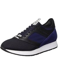 Bikkembergs Runn-er 622 L.Shoe M Fab/Lycra/Suede, Sandalias con Plataforma para Hombre