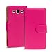 Produktbild Samsung Galaxy A7 Bookstyle Hülle, Conie Mobile PU Leder Schutzhülle Handytasche Bookcase Tasche Premium Klapphülle in Pink