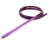 Schlauchset AMY Alu Mundstück 40cm Shisha Silikonschlauch Set (Lila) Typ 6