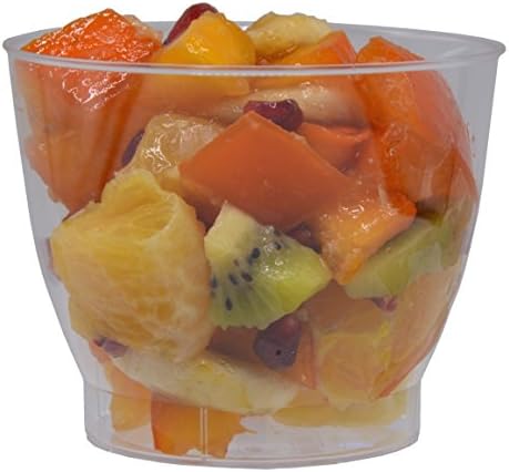 100x Disposable 160ml Dessert Dishes with Elegant Design and 'Cool PS Cup Dessert Cup Dessert Bowl