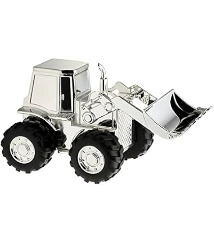 Widdop Bingham Silver Plated Train Carriage Tooth & Curl Set – Christening Gift, Velvet Box