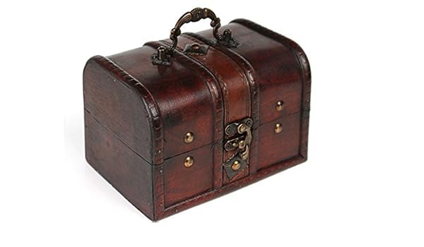 U D Chill Ideas Treasure Box Trunk Box Antique Vintage Jewelry