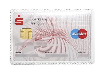 Durable 213619 Etui souple Format carte de crédit Transparent