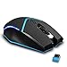 Produktbild Wokee Laptop Maus, Zelotes F12 Maus Schnurlos Maus Wireless Mouse Optical Business Mouse USB Funkmaus Optische Mäuse 2.4G Portable Mobile Gaming Mouse 2400 DPI with Kabellose Maus mit Nano-Empfänger D