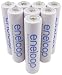 Produktbild Panasonic eneloop HR-4UTGA Micro Akkus Batterien AAA in speziellen WEISS - more power + Transportschutzboxen, 8er Pack