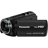 Panasonic HC-V250K Full HD Wi-Fi Enabled 50X Camcorder (Black) RS.64284 (30.00% Off) - Amazon