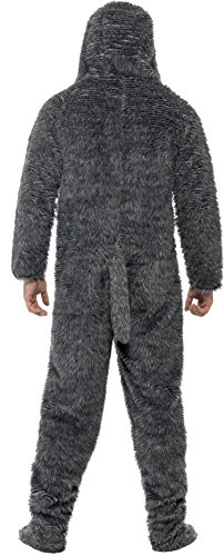 Smiffys Adult men's Fluffy Dog Costume, Hooded All in One, Party Animals, Serious Fun, Size L, 23605 Smiffys Adult men's Fluffy Dog Costume, Hooded All in One, Party Animals, Serious Fun, Size L, 23605