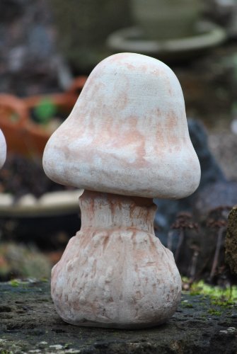 Pilz,Terracotta,frostfest,25cm,Mod.3,2er PacK!!!! - 3